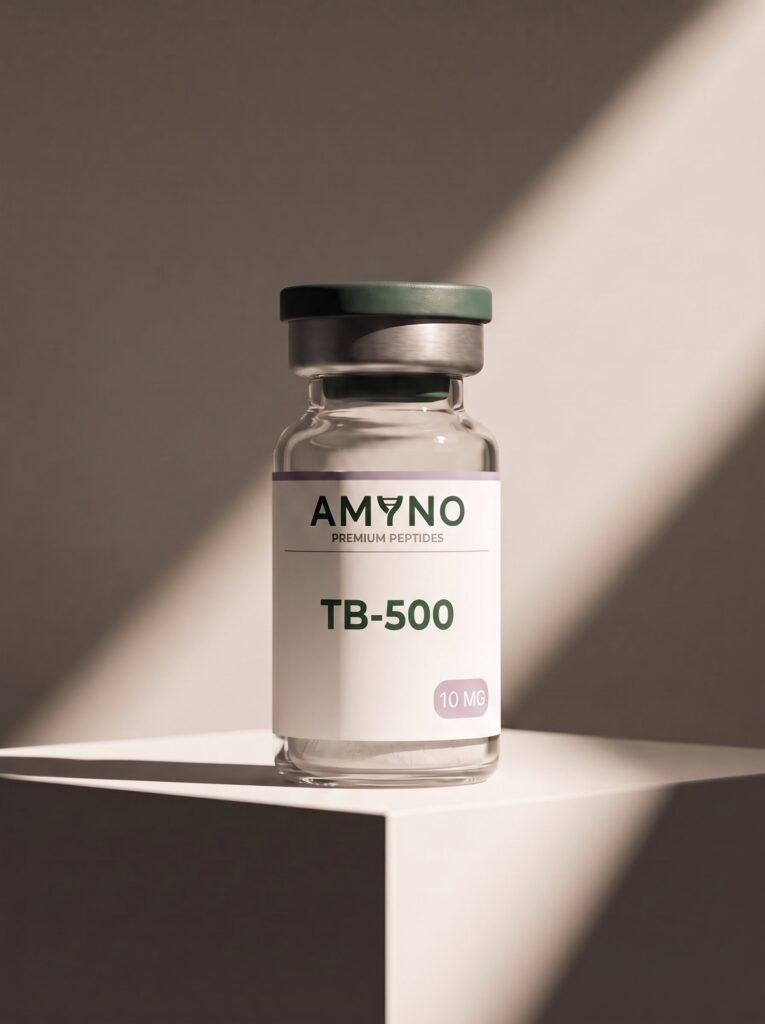 TB-500 10mg — Studiová fotografie AMYNO