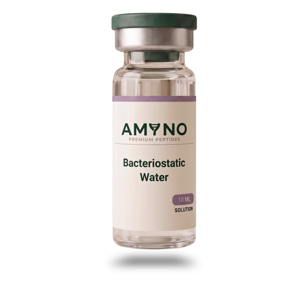 Bacteriostatic Water 10ml — Výzkumná lahvička AMYNO