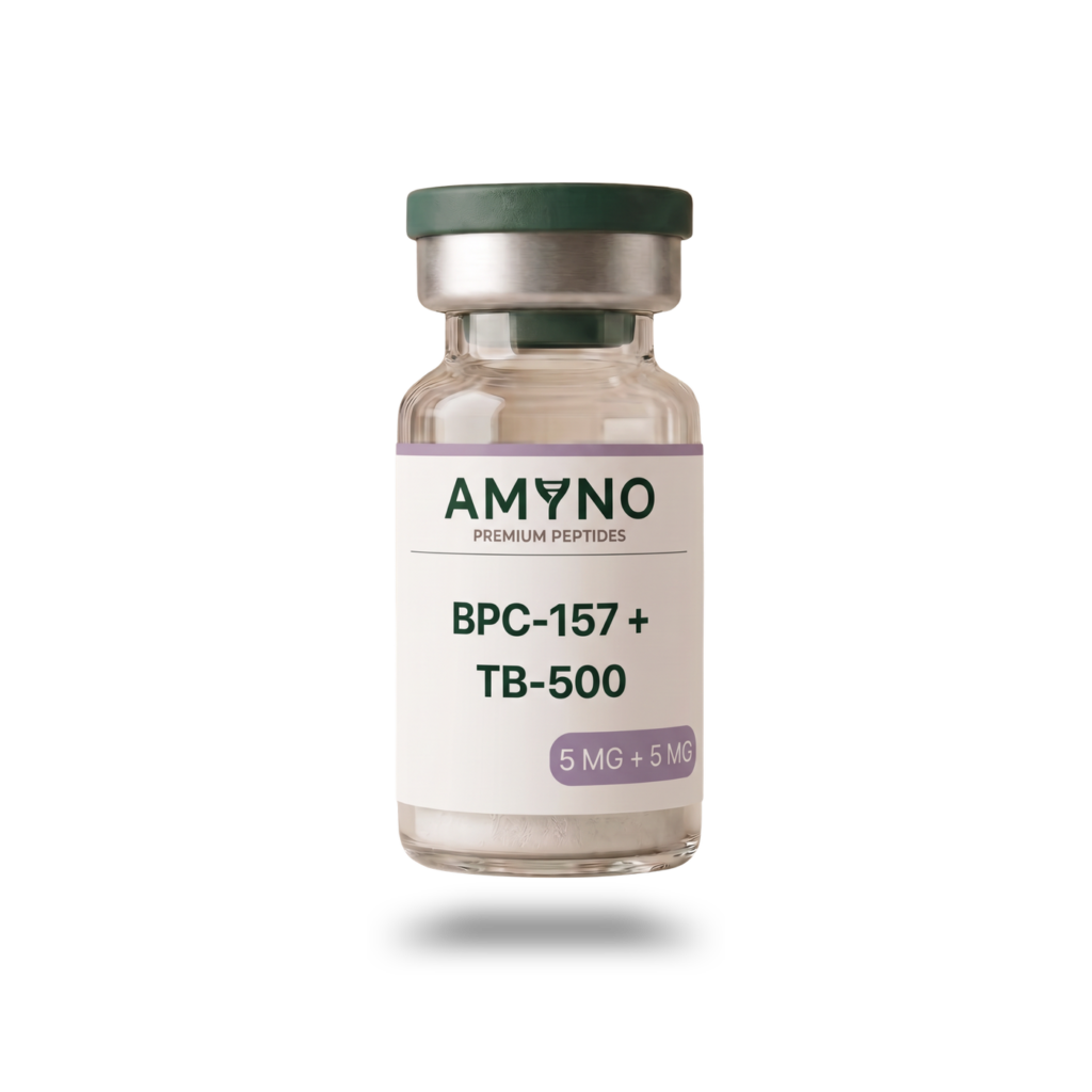 BPC-157 / TB-500 5+5mg Mix — Výzkumná lahvička AMYNO