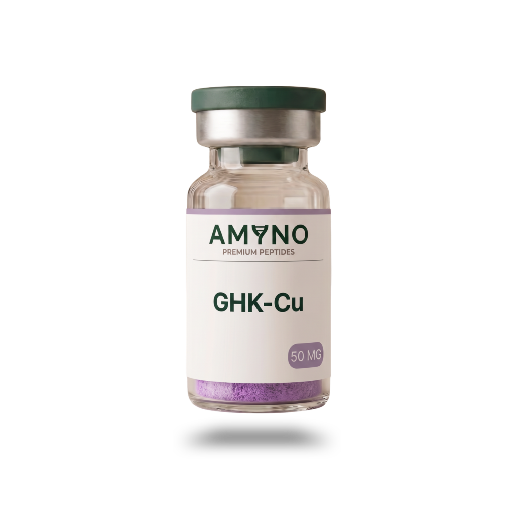 GHK-Cu 50mg — Výzkumná lahvička AMYNO