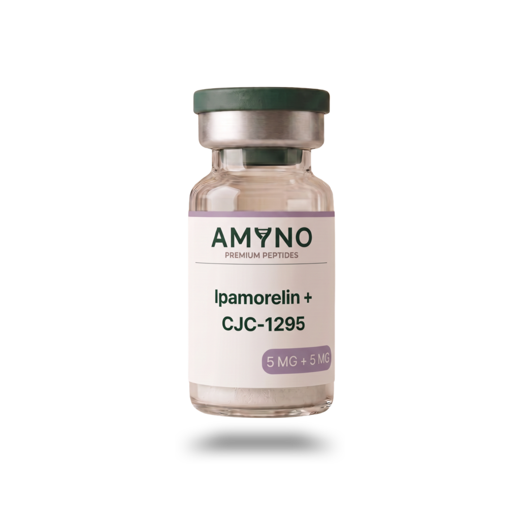 Ipamorelin / CJC-1295 5+5mg Mix — Výzkumná lahvička AMYNO